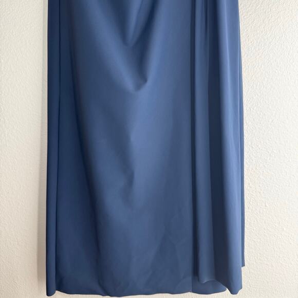 Chiara Boni La Petite Robe Dotai Strapless Gown Arctic Blue Womens IT 42 - Picture 5 of 13